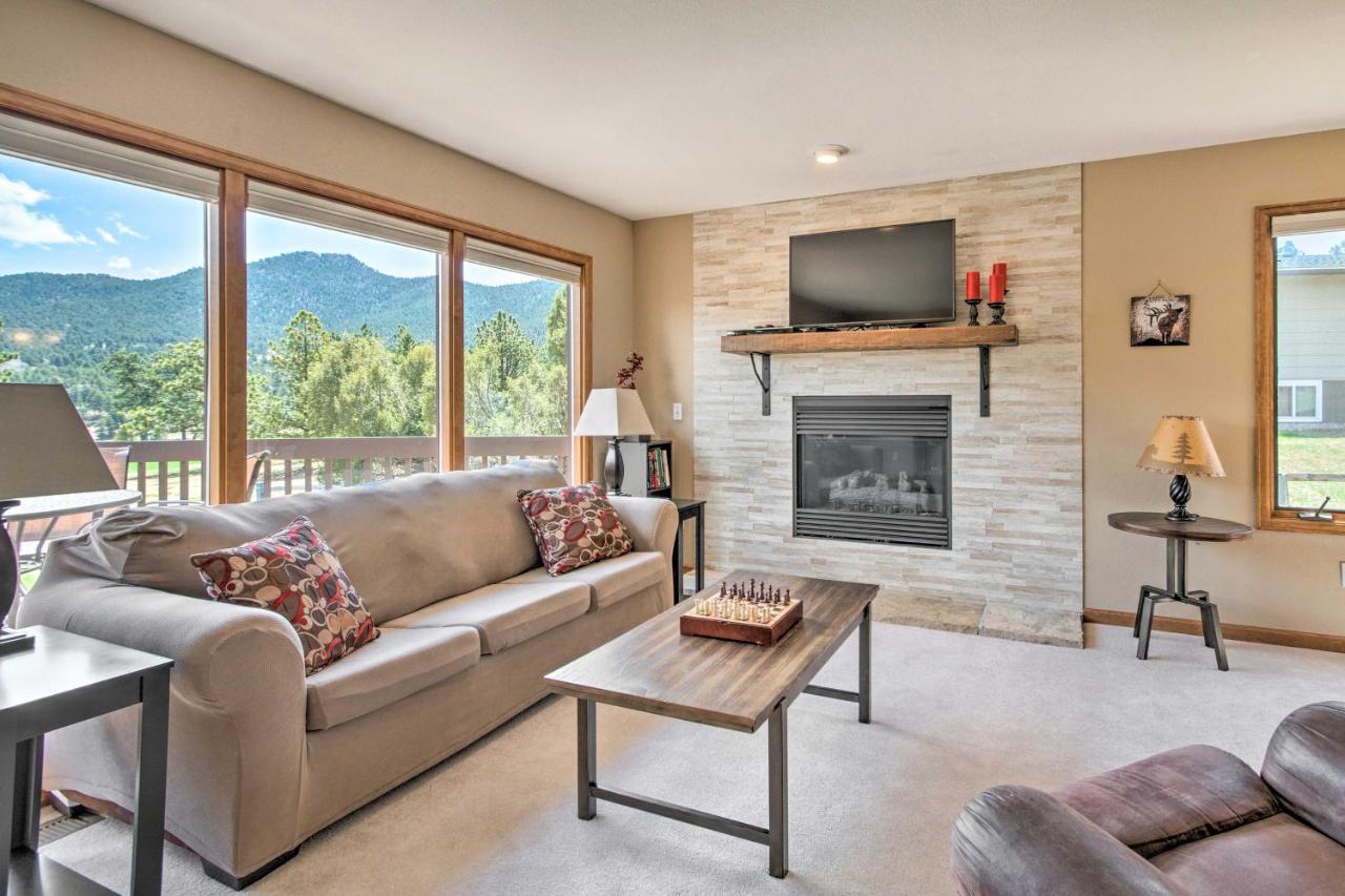 4 Mi To Rmnp Mtn-View Home With Golf Course! Эстес Парк Экстерьер фото