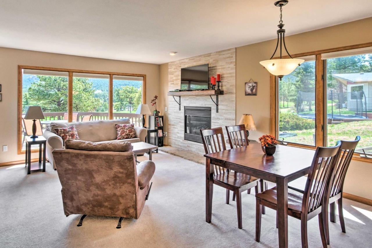 4 Mi To Rmnp Mtn-View Home With Golf Course! Эстес Парк Экстерьер фото